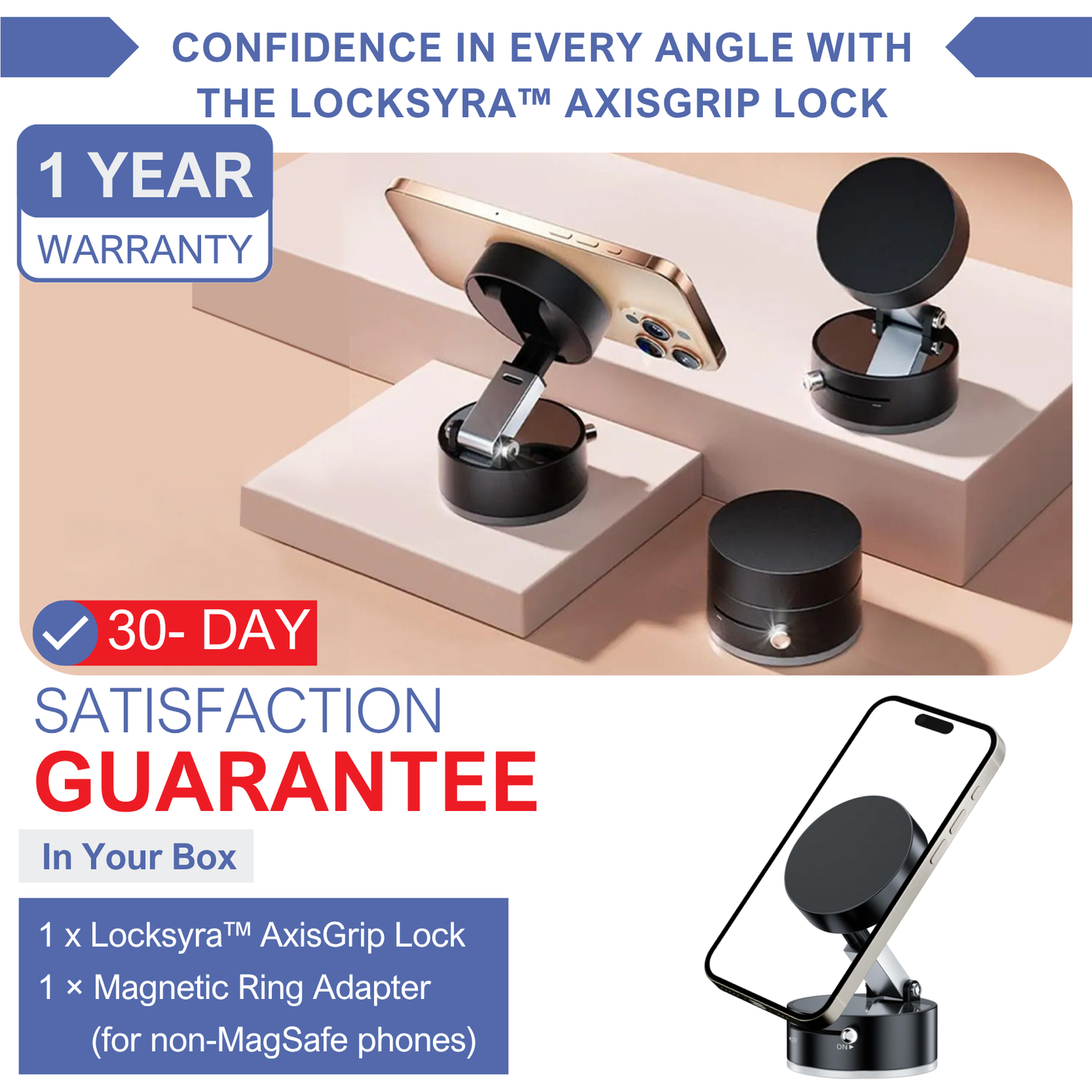 Locksyra™ AxisGrip Lock