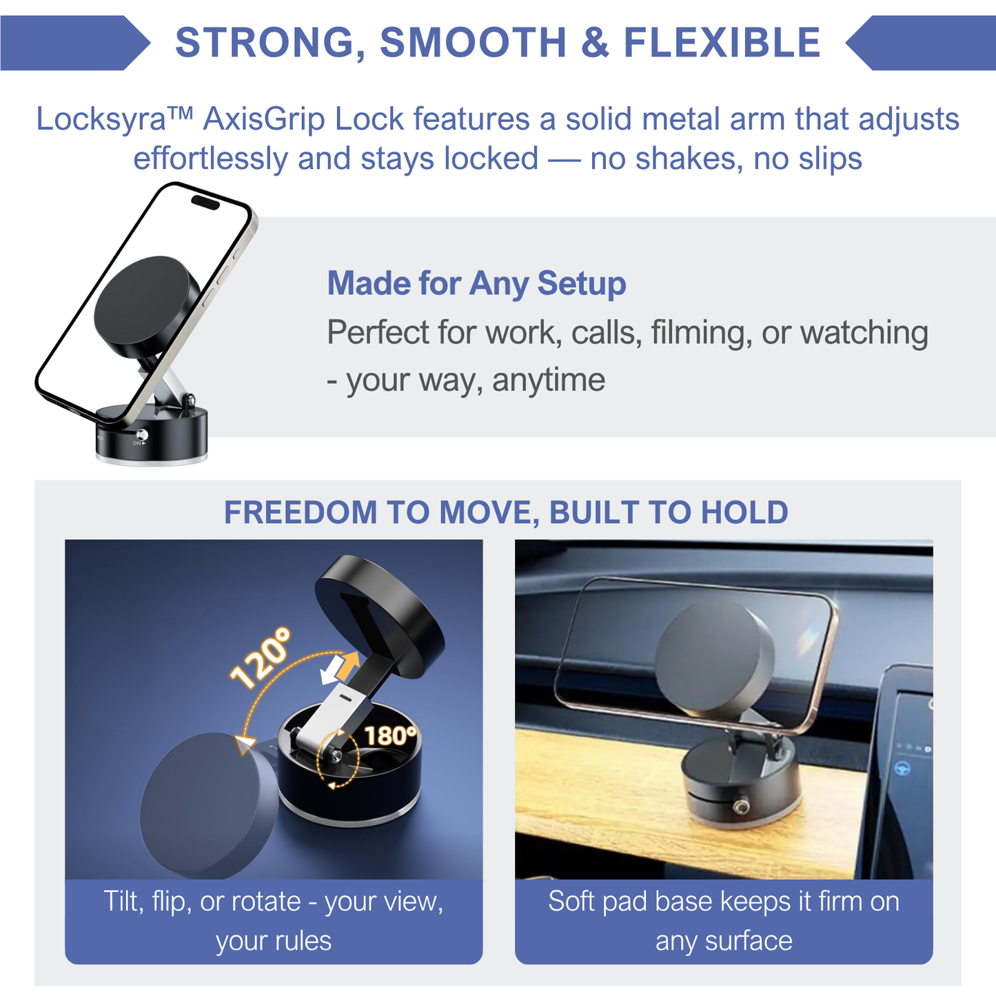 Locksyra™ AxisGrip Lock